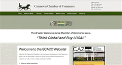 Desktop Screenshot of cazenoviachamber.com